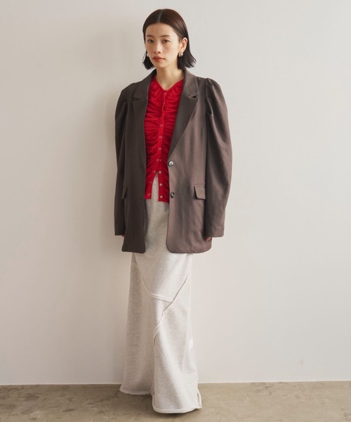 AIC. カーディガン シャーリングシアーカーディガン レディース