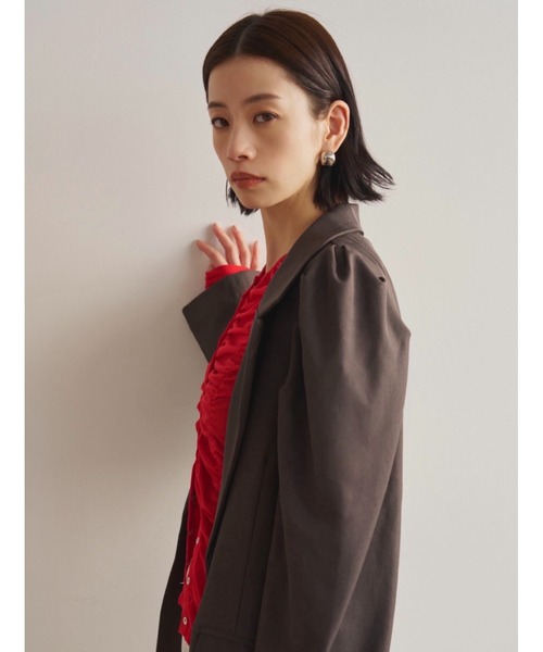 AIC. カーディガン シャーリングシアーカーディガン レディース