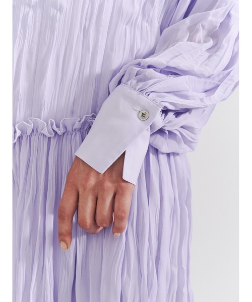 「PAMEO POSE」 長袖ワンピース SMALL パープル レディース_画像6