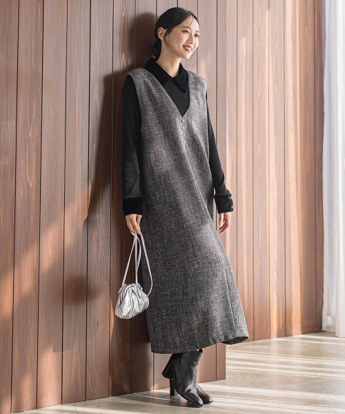 vincent ET mireille ワンピース（色：ブラック系）のおすすめ人気商品