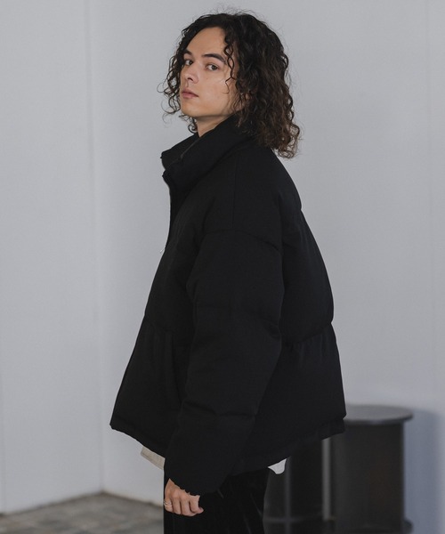 未使用　Casper John バラクラバダウンジャケット　XS ブラック　黒 未使用 Casper John バラクラバダウンジャケット XS ブラック 黒