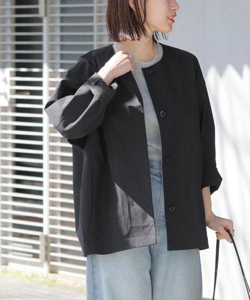 「JOURNAL STANDARD relume」 ジャケット FREE ブラック レディース_画像7