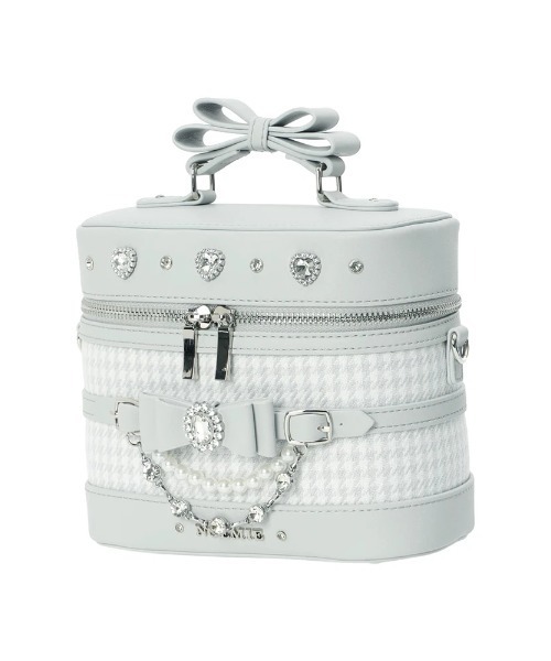 NOEMIE（ノエミー） ショルダーバッグ バッグ 千鳥柄リボンビジュー