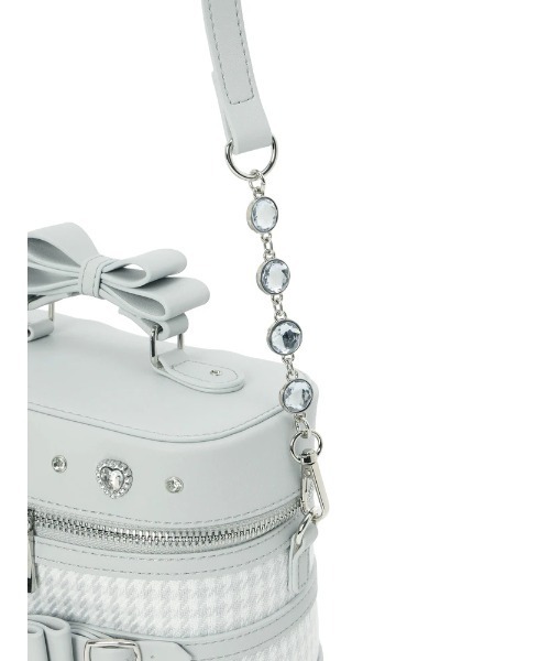 NOEMIE（ノエミー） ショルダーバッグ バッグ 千鳥柄リボンビジュー