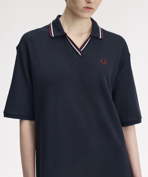 FRED PERRY（フレッドペリー） ワンピース Open Collar Tipped Polo