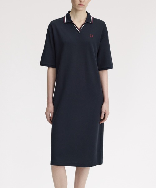 FRED PERRY（フレッドペリー） ワンピース Open Collar Tipped Polo
