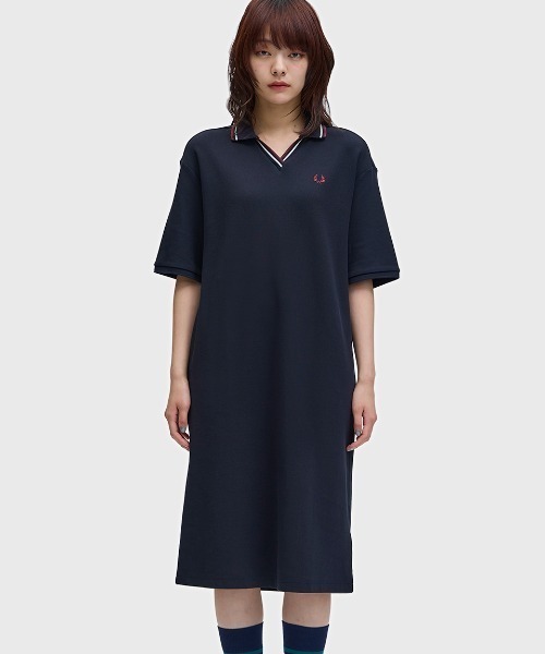 FRED PERRY（フレッドペリー） ワンピース Open Collar Tipped Polo