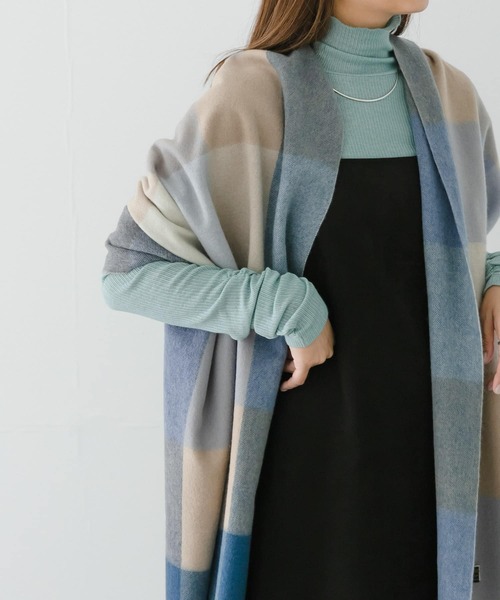 「TWEED MILL」 ストール - オレンジ系その他 レディース_画像7