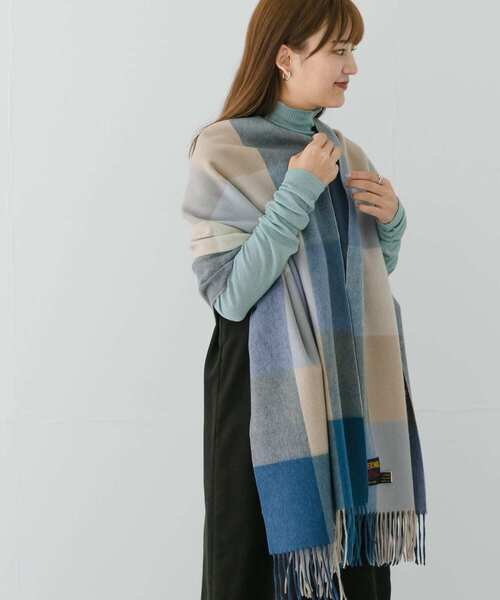 「TWEED MILL」 ストール - オレンジ系その他 レディース_画像8