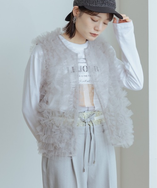 「Eimee Law」 ベスト 38 ブラック レディース_画像4