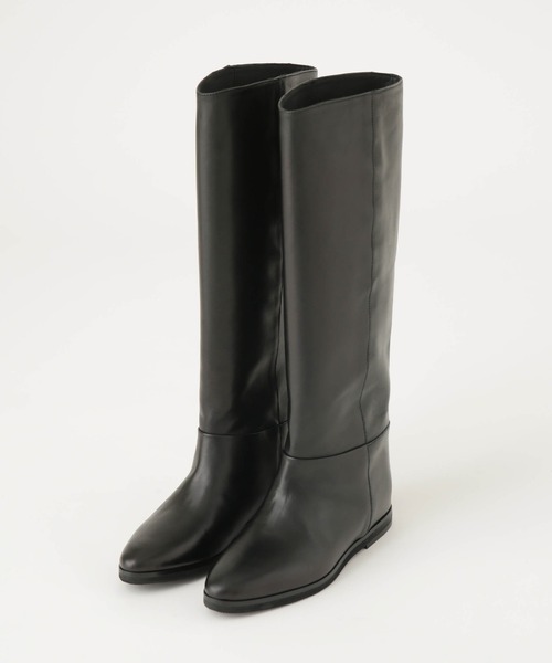 「CORSO ROMA,9」 ロングブーツ 37 ダークブラウン レディース_画像2