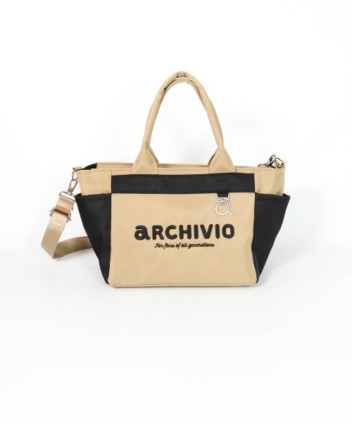 archivio ロゴ入りロッカーバック ARCHIVIO アルチビオ ロッカーバッグ トートバッグ ロゴ ハート柄