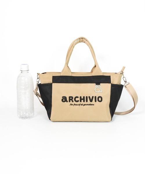 archivio（アルチビオ） ゴルフ 「LADIES」ロゴ刺繍配色カートバッグ