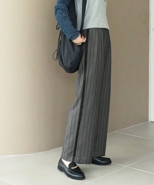 「SLOBE citron.」 パンツ 36 グレー レディース_画像3