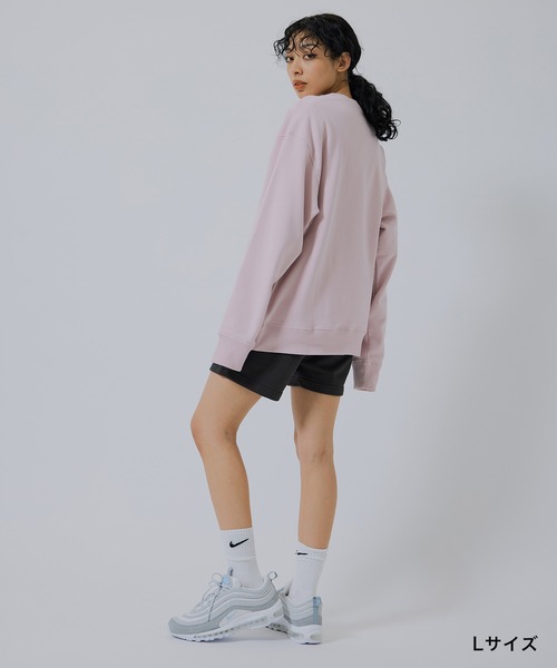 「NERGY」 スウェットカットソー M ピンク レディース_画像4