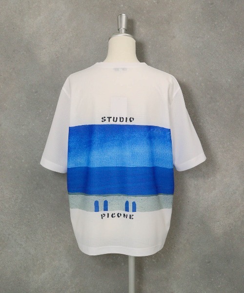 STUDIO PICONE（スタジオピッコーネ） tシャツ 絵画風イラストプル