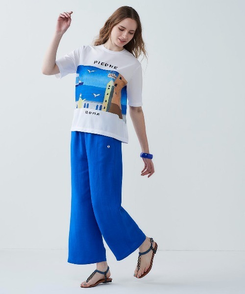 STUDIO PICONE（スタジオピッコーネ） tシャツ 半袖 絵画風イラスト