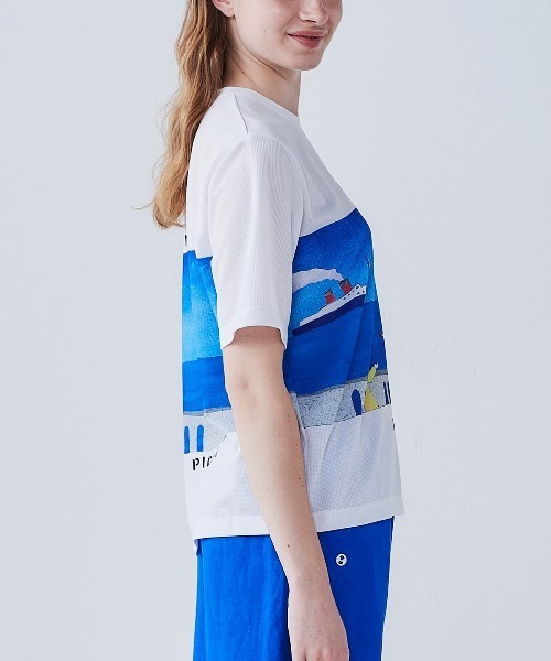 STUDIO PICONE（スタジオピッコーネ） tシャツ 絵画風イラストプル