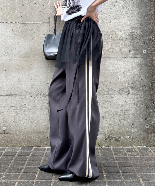 「ISOOK」 スラックス FREE ブラック レディース_画像5