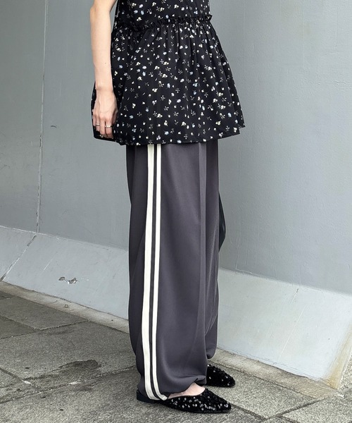 「ISOOK」 スラックス FREE ブラック レディース_画像8