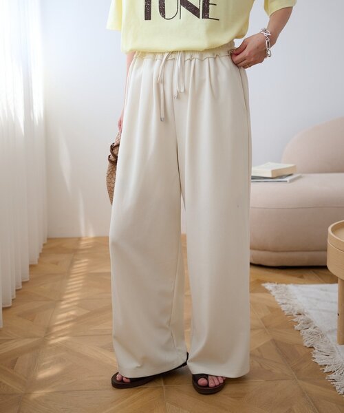 とりこさま専用 Denim Wide Straight Pants | YOKE Official Website