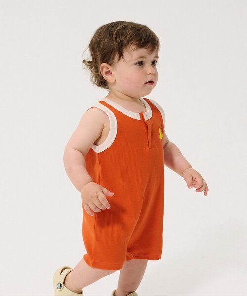 【新品タグ付】BOBO CHOSES ロンパース 18M BOBO CHOSES（ボボショーズ） ベビー服 ロンパース Flying Oranges