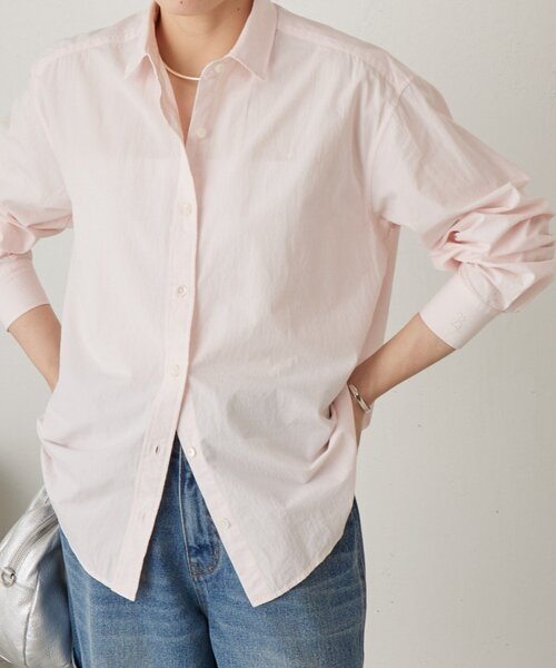 未使用品　BEARDSLEY　コットン　ブラウス BEARDSLEY（ビアズリー） ブラウス シャツ コットンウォッシュシャツ