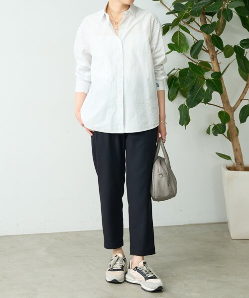 未使用品　BEARDSLEY　コットン　ブラウス BEARDSLEY（ビアズリー） ブラウス シャツ コットンウォッシュシャツ