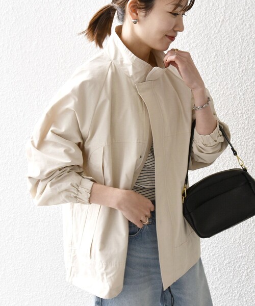 「HINSON」 ブルゾン MEDIUM グレー メンズの画像