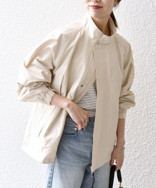 「HINSON」 ブルゾン MEDIUM グレー メンズの画像