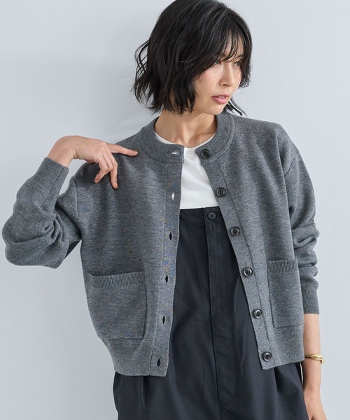 「BARNYARDSTORM」 ニットカーディガン FREE ブラック レディース_画像2