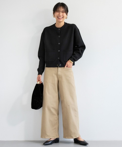 「BARNYARDSTORM」 ニットカーディガン FREE ブラック レディース_画像8