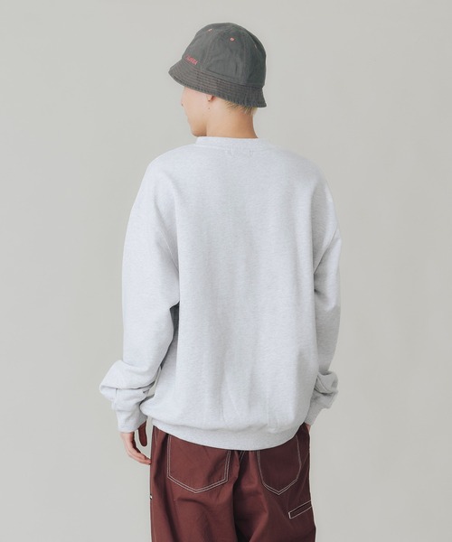 「XLARGE」 スウェットカットソー L アッシュ メンズの画像