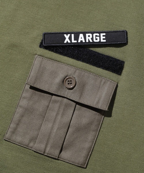 「XLARGE」 スウェットカットソー L アッシュ メンズの画像