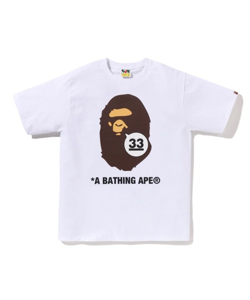 A BATHING APE（アベイシングエイプ） tシャツ A BATHING APE 33RD