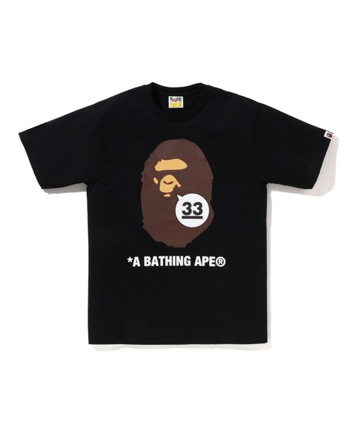 A BATHING APE(アベイシングエイプ) tシャツ A BATHING APE 33RD A BATHING APE(アベイシングエイプ) tシャツ A BATHING APE 33RD