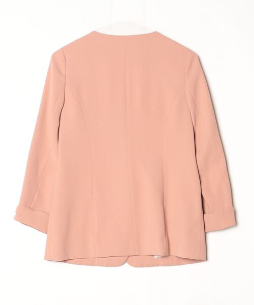 「QUEENS COURT」 ジャケット 2M ベージュ レディース_画像2