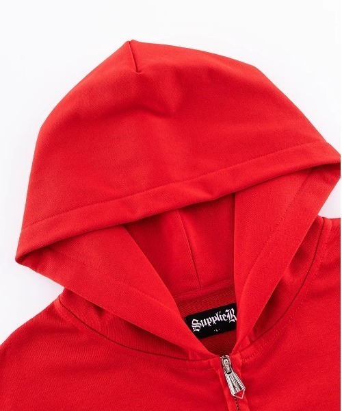 パーカー A'GEM/9 × .kom 「SUPPLIER/サプライヤー」Cross Zip Hoodie V2/クロスジップアップパーカーの画像