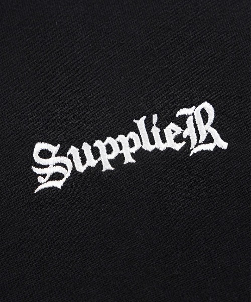 パーカー A'GEM/9 × .kom 「SUPPLIER/サプライヤー」Cross Zip Hoodie V2/クロスジップアップパーカーの画像