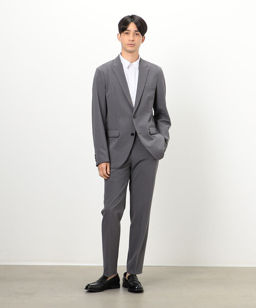 「COMME CA ISM」 テーラードジャケット L ブルー メンズの画像