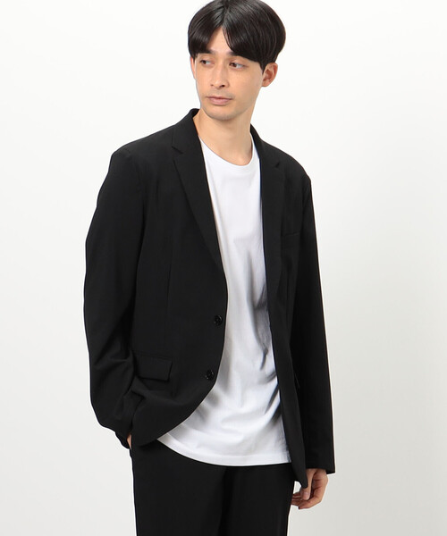 「COMME CA ISM」 テーラードジャケット L ブルー メンズの画像