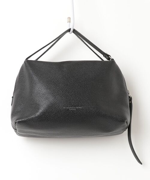 【新品】GIANNI CHIARINIショルダーバッグブラック レザー 2WAY GIANNI CHIARINI（ジャンニ キアリーニ） 2WAYバッグ FREE ブラック