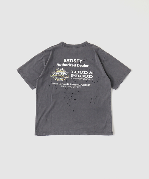 SATISFY tシャツ SATISFY(サティスファイ) MothTech Tシャツ メンズ