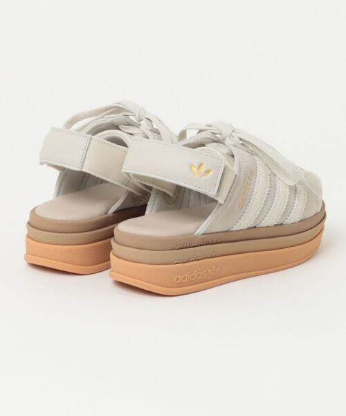 adidas レザーサンダル スエード調 グレージュ 26cm adidas（アディダス） サンダル メンズ : ZOZOTOWN Yahoo!店 - 通販