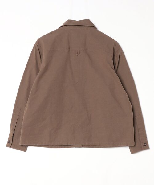 「MHL.」 長袖シャツ 1 ブラウン メンズの画像