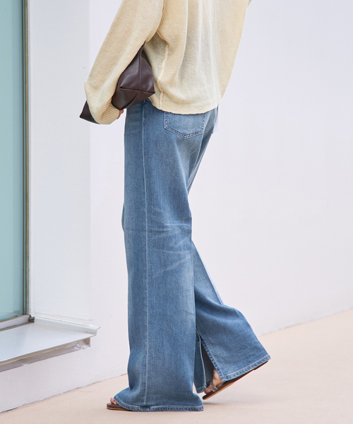 ジーンズ デニム デニムパンツ Healthy denim / ヘルシーデニム 別注 SLIT デニムパンツ レディース_9