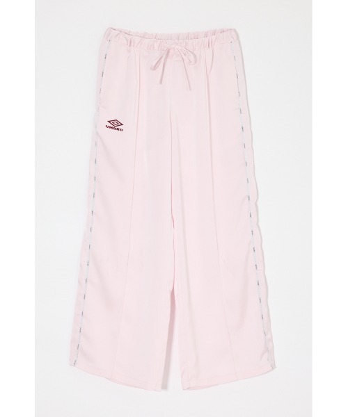 MOUSSY（マウジー） ワイドパンツ パンツ U/M SATIN トラックパンツ