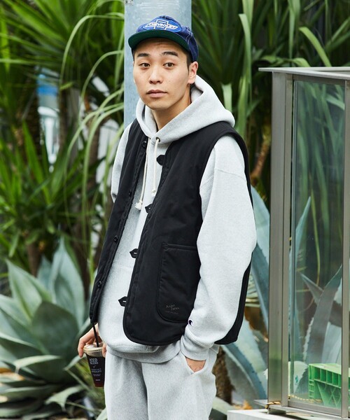 「ARMY TWILL」 ベスト MEDIUM オリーブ メンズ_画像3