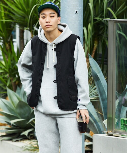 「ARMY TWILL」 ベスト MEDIUM オリーブ メンズ_画像5