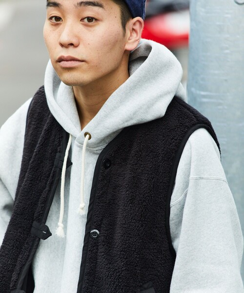 「ARMY TWILL」 ベスト MEDIUM オリーブ メンズ_画像6